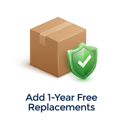 Add 1-Year Free Replacements